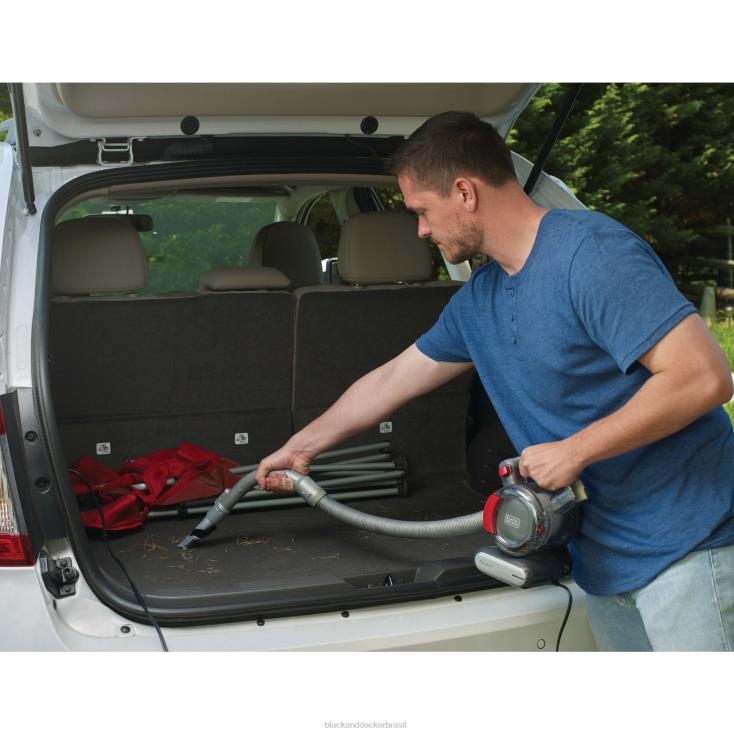 BLACK+DECKER N20D57aspirador de carro flexível 12v max com fio limpeza