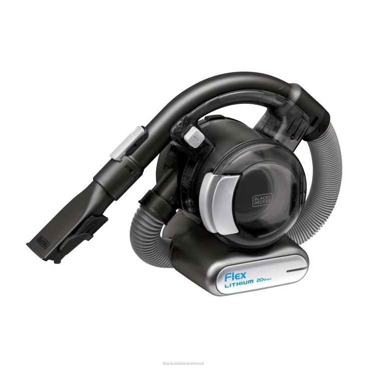 BLACK+DECKER N20D60Dustbuster 20v max flex aspirador sem fio com cabeça de chão e escova de pêlos de animais de estimação limpeza
