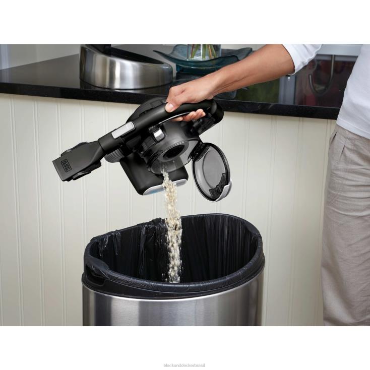 BLACK+DECKER N20D60Dustbuster 20v max flex aspirador sem fio com cabeça de chão e escova de pêlos de animais de estimação limpeza