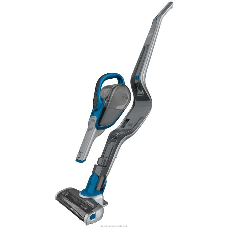 BLACK+DECKER N20D66aspirador de pó 2 em 1 de lítio sem fio (azul oceano profundo) limpeza