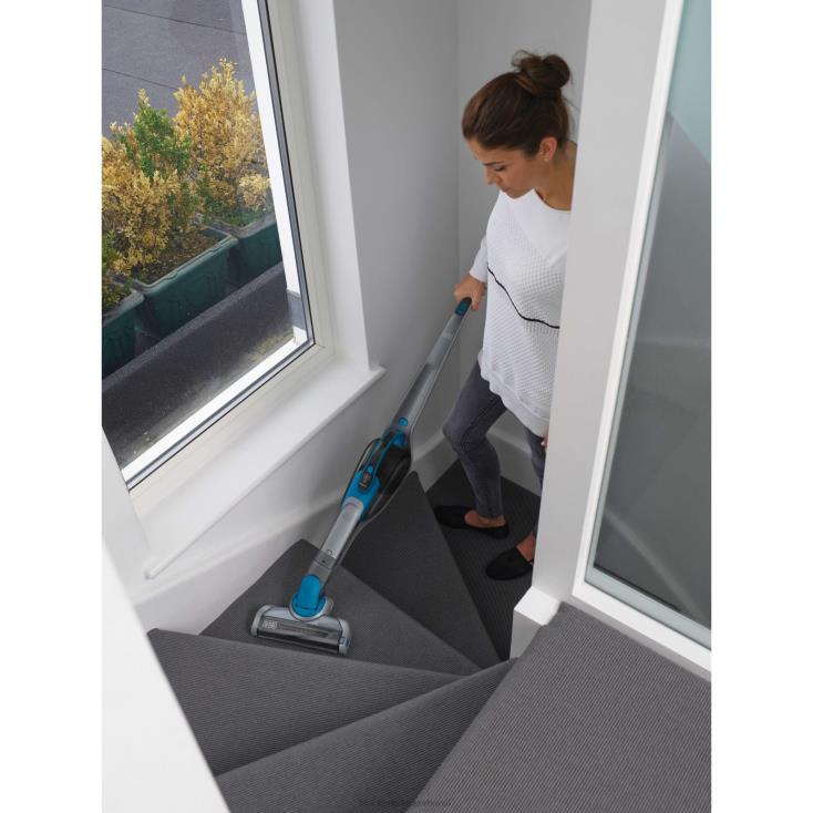 BLACK+DECKER N20D66aspirador de pó 2 em 1 de lítio sem fio (azul oceano profundo) limpeza