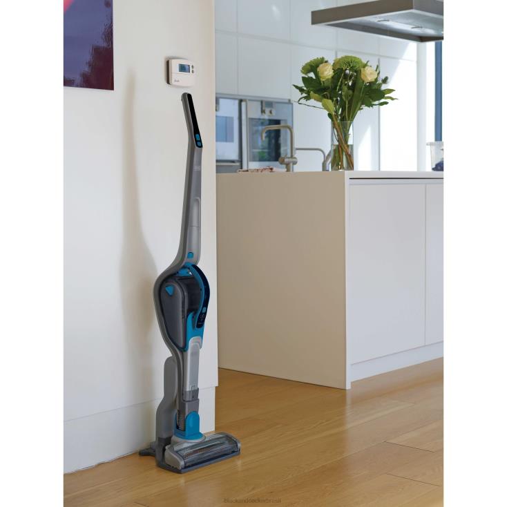 BLACK+DECKER N20D66aspirador de pó 2 em 1 de lítio sem fio (azul oceano profundo) limpeza