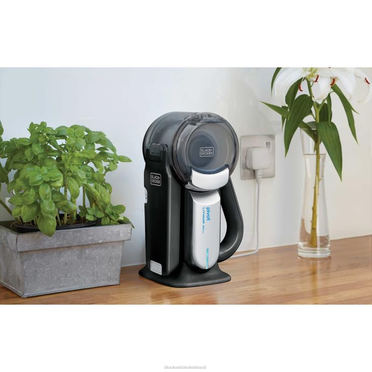 BLACK+DECKER N20D7Dustbuster 20v max aspirador portátil sem fio cinza limpeza