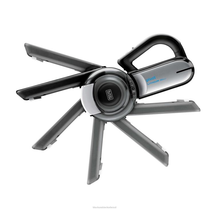 BLACK+DECKER N20D7Dustbuster 20v max aspirador portátil sem fio cinza limpeza