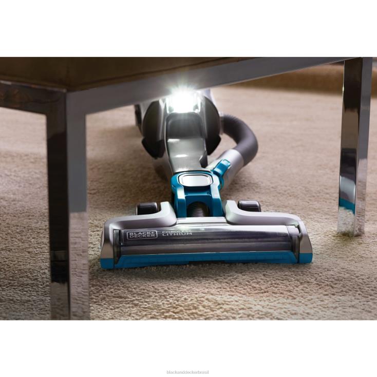 BLACK+DECKER N20D98aspirador sem fio powerseries pro 2 em 1 azul limpeza