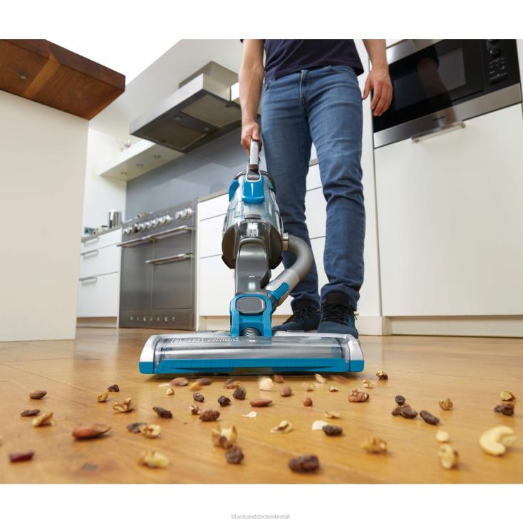 BLACK+DECKER N20D98aspirador sem fio powerseries pro 2 em 1 azul limpeza