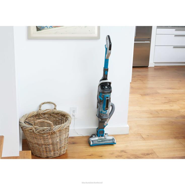 BLACK+DECKER N20D98aspirador sem fio powerseries pro 2 em 1 azul limpeza