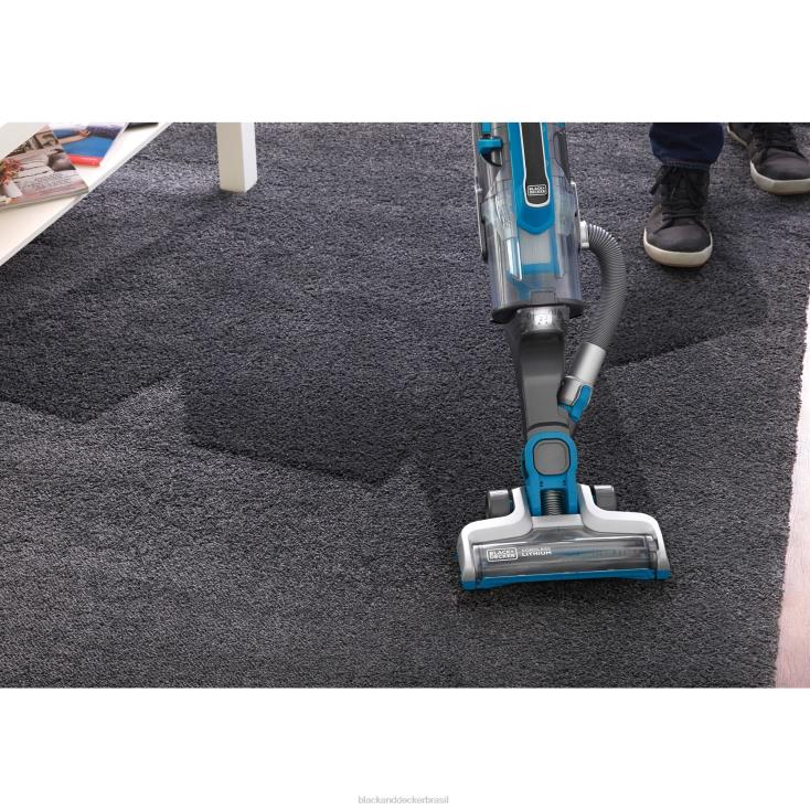 BLACK+DECKER N20D98aspirador sem fio powerseries pro 2 em 1 azul limpeza