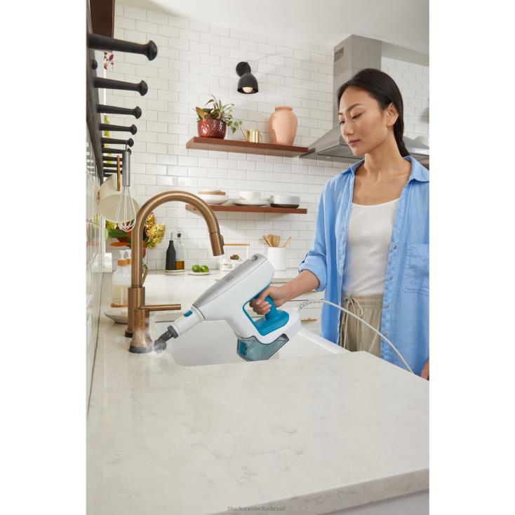 BLACK+DECKER N20D107sistema de limpeza a vapor multiuso com 6 acessórios limpeza
