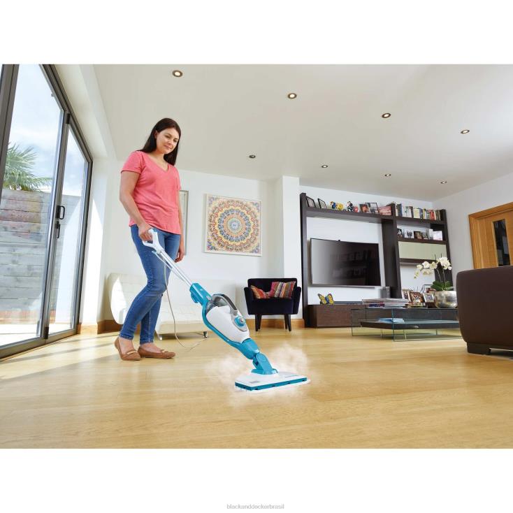 BLACK+DECKER N20D110Steammop e luva 8 em 1 limpeza