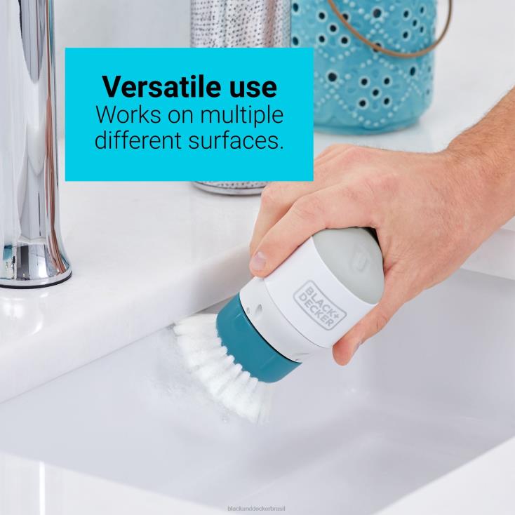 BLACK+DECKER N20D115escova de limpeza elétrica grimebuster limpeza